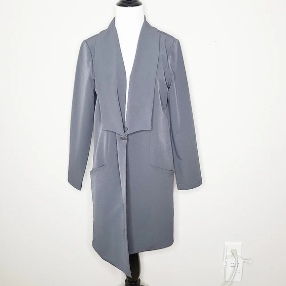 Betabrand Gray Travel Dress Suit Jacket S - Picture 3 of 9